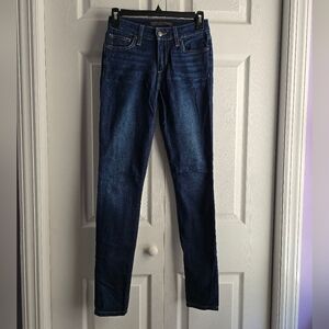 Joe's Women's Blue Skinny High Rise Jeans Size 24 Length 39in